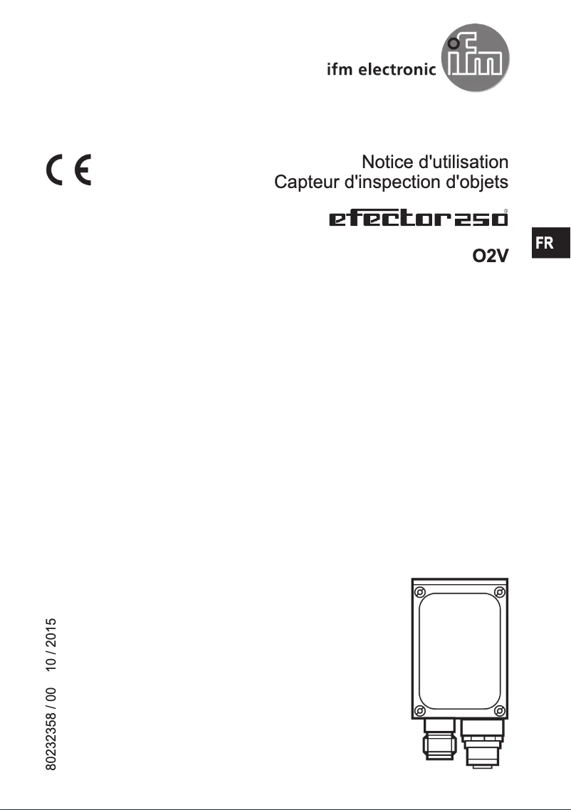 Image de la première page du manuel de l'appareil O2V124