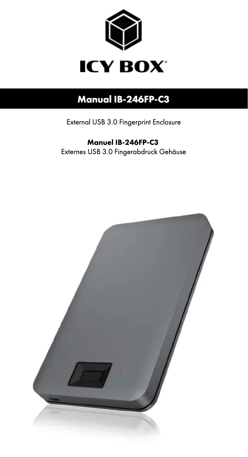 Image de la première page du manuel de l'appareil IB-246FP-C3