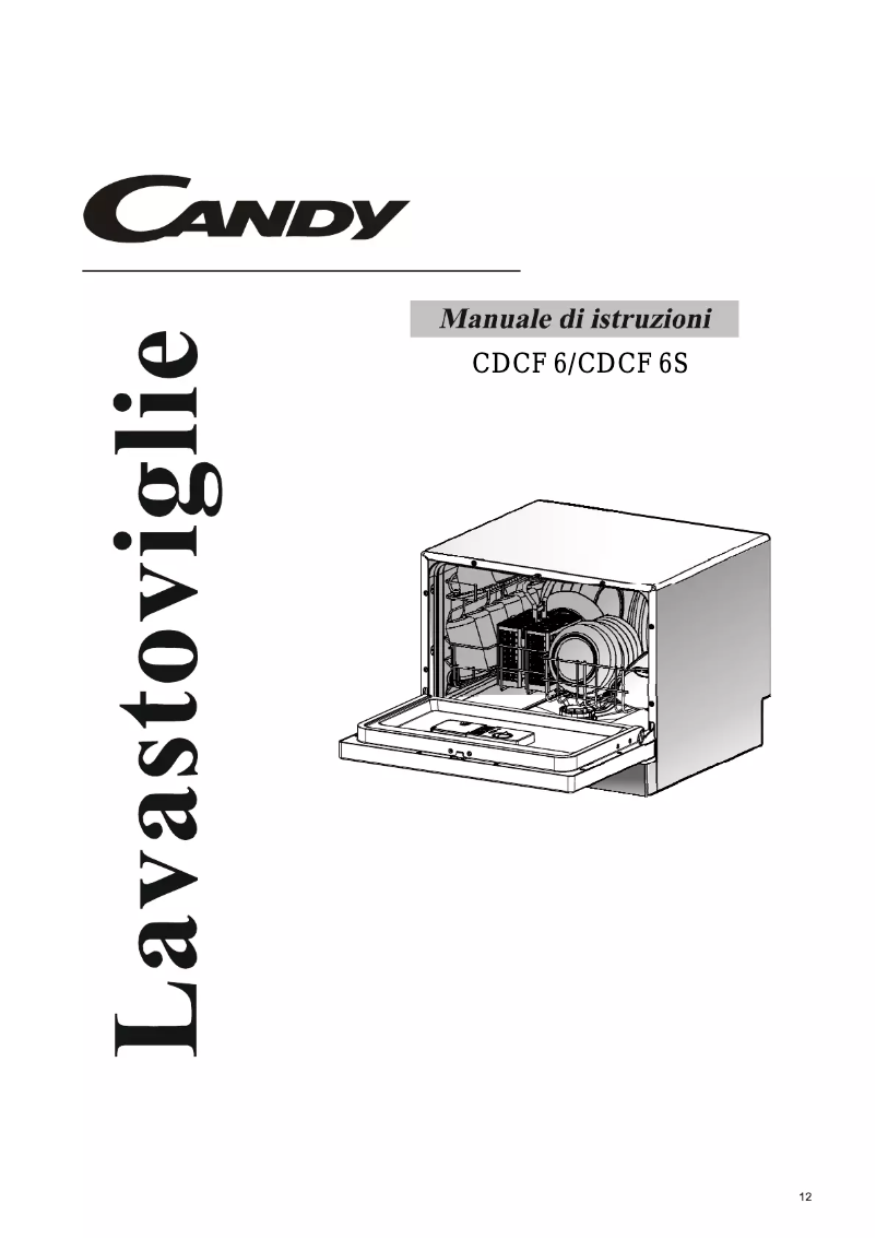 Image de la première page du manuel de l'appareil CDCF 6/E