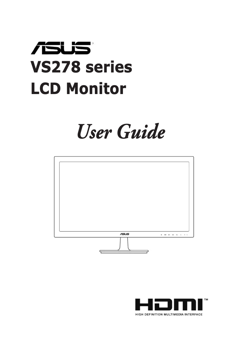 Page 1 de la notice Manuel utilisateur Asus VS229N