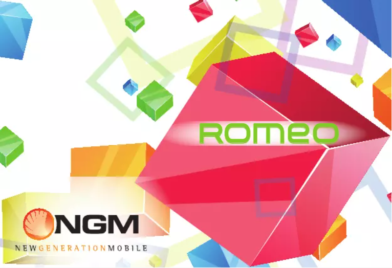 Page n°1 - Manuel utilisateur NGM Romeo