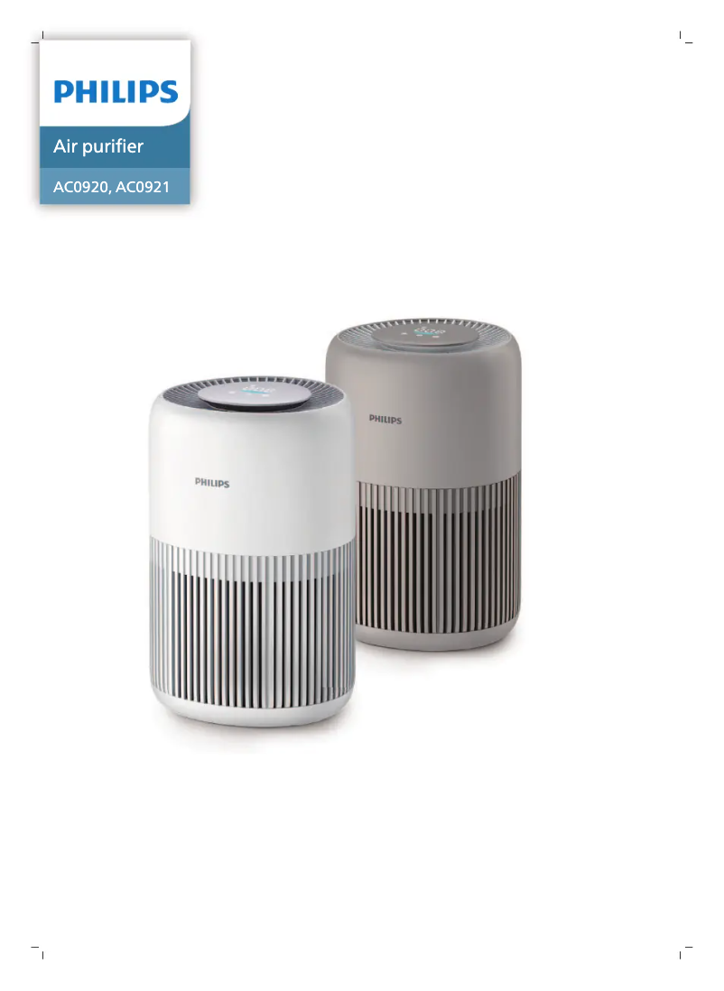 Page 1 de la notice Manuel utilisateur Philips AC0921