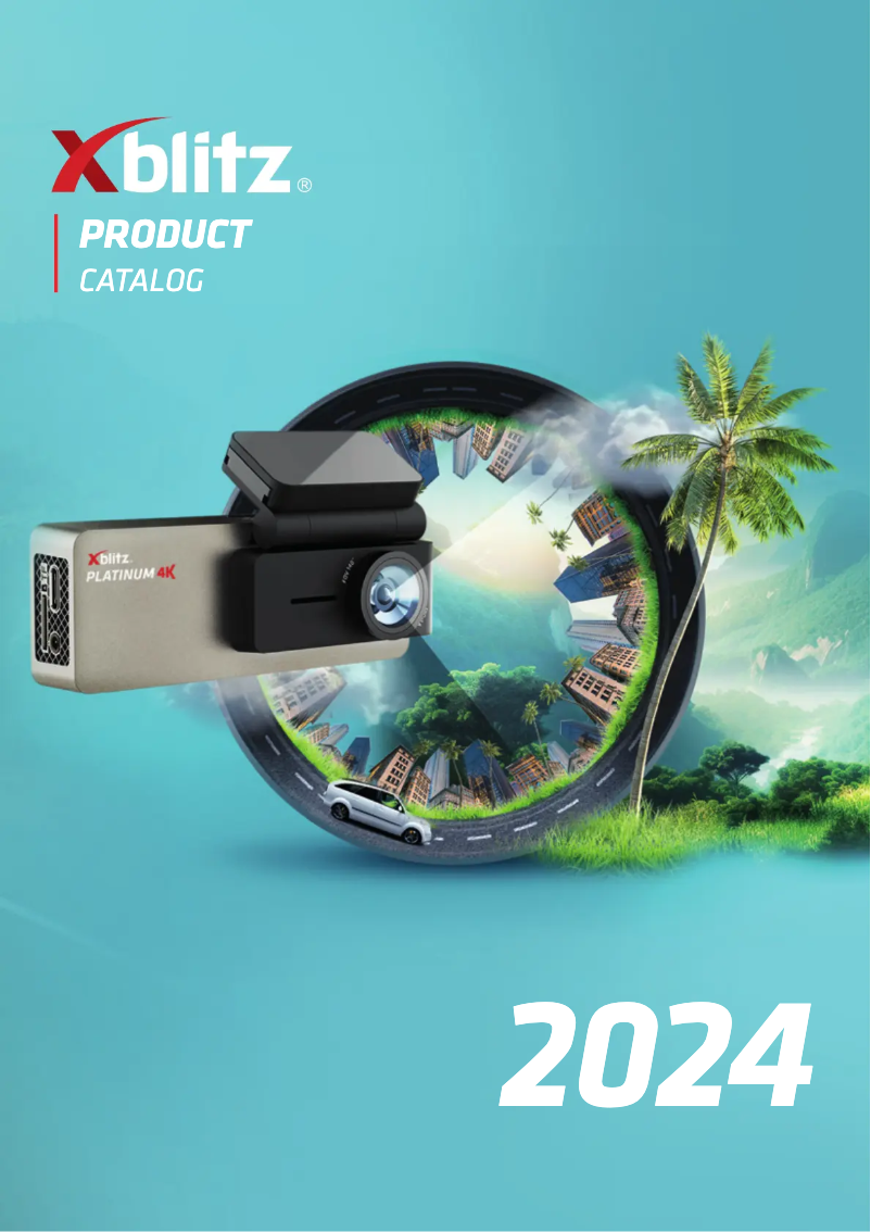 Page 1 de la notice Brochure Xblitz Platinum 4K