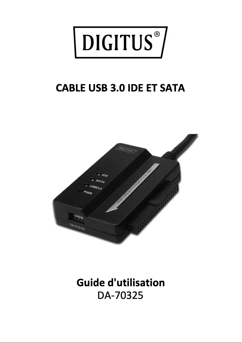 Page n°1 - Manuel utilisateur Digitus DA-70325