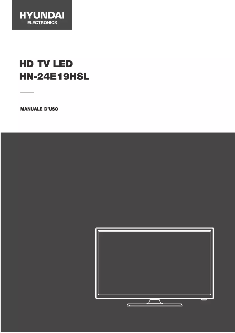 Page 1 de la notice Manuel utilisateur Hyundai HN-24E19HSL