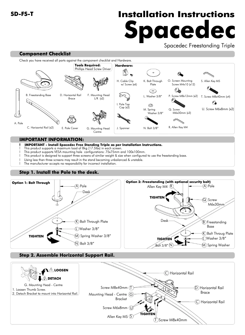 Page 1 of the manual User Manual Atdec SD-FS-T