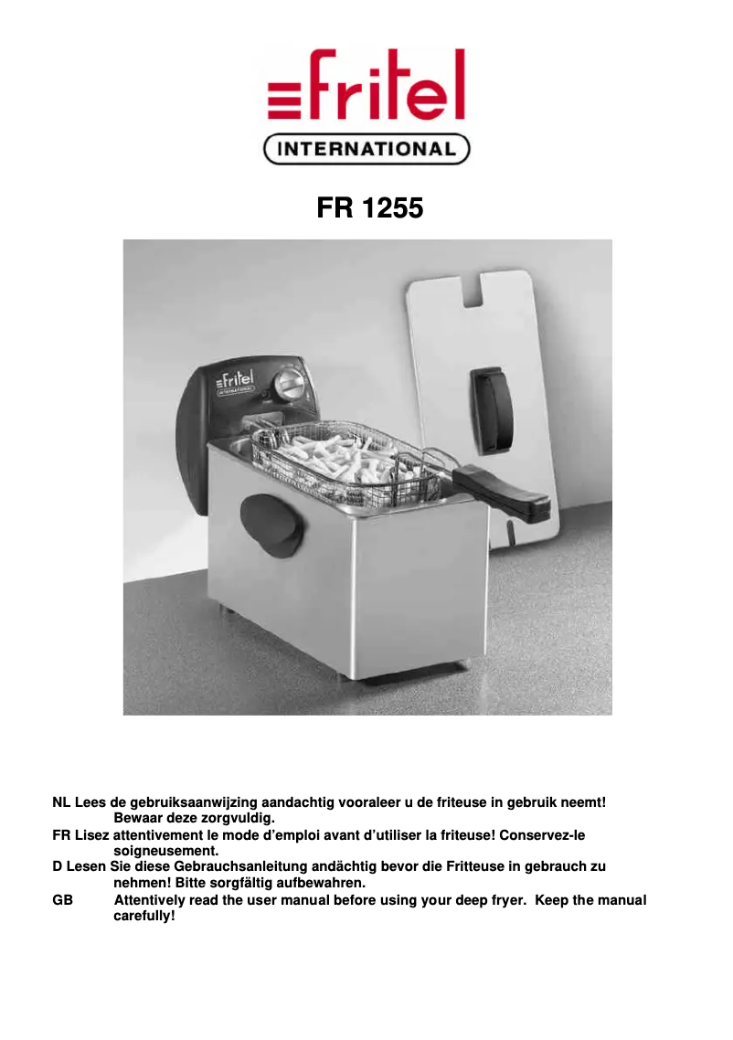 Page n°1 - Manuel utilisateur Fritel FR 1255