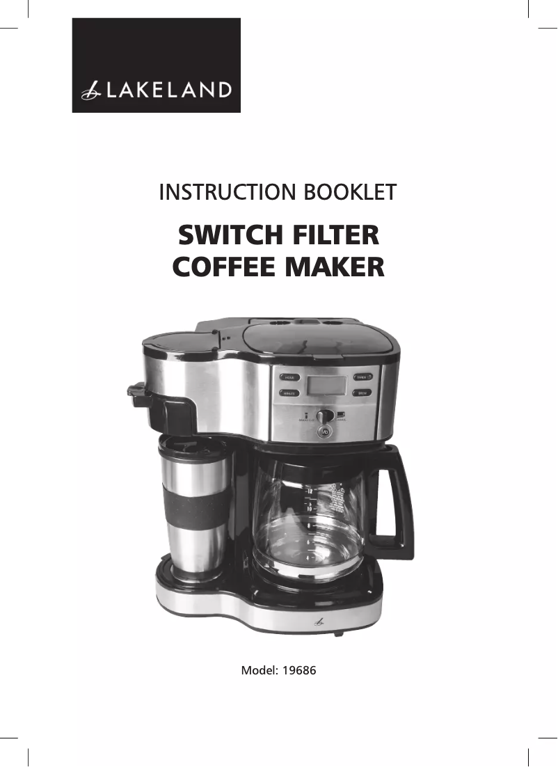 Page 1 de la notice Manuel utilisateur Lakeland 19686