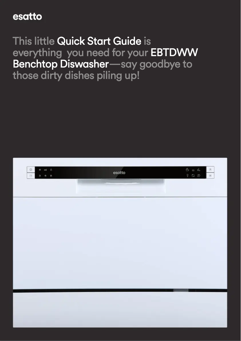 Page 1 de la notice Guide de démarrage rapide Esatto EBTDWW