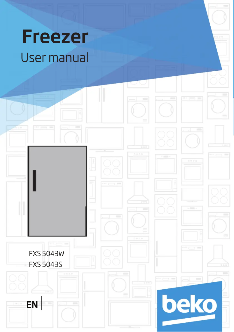 Page n°1 - Manuel utilisateur Beko FXS 5043