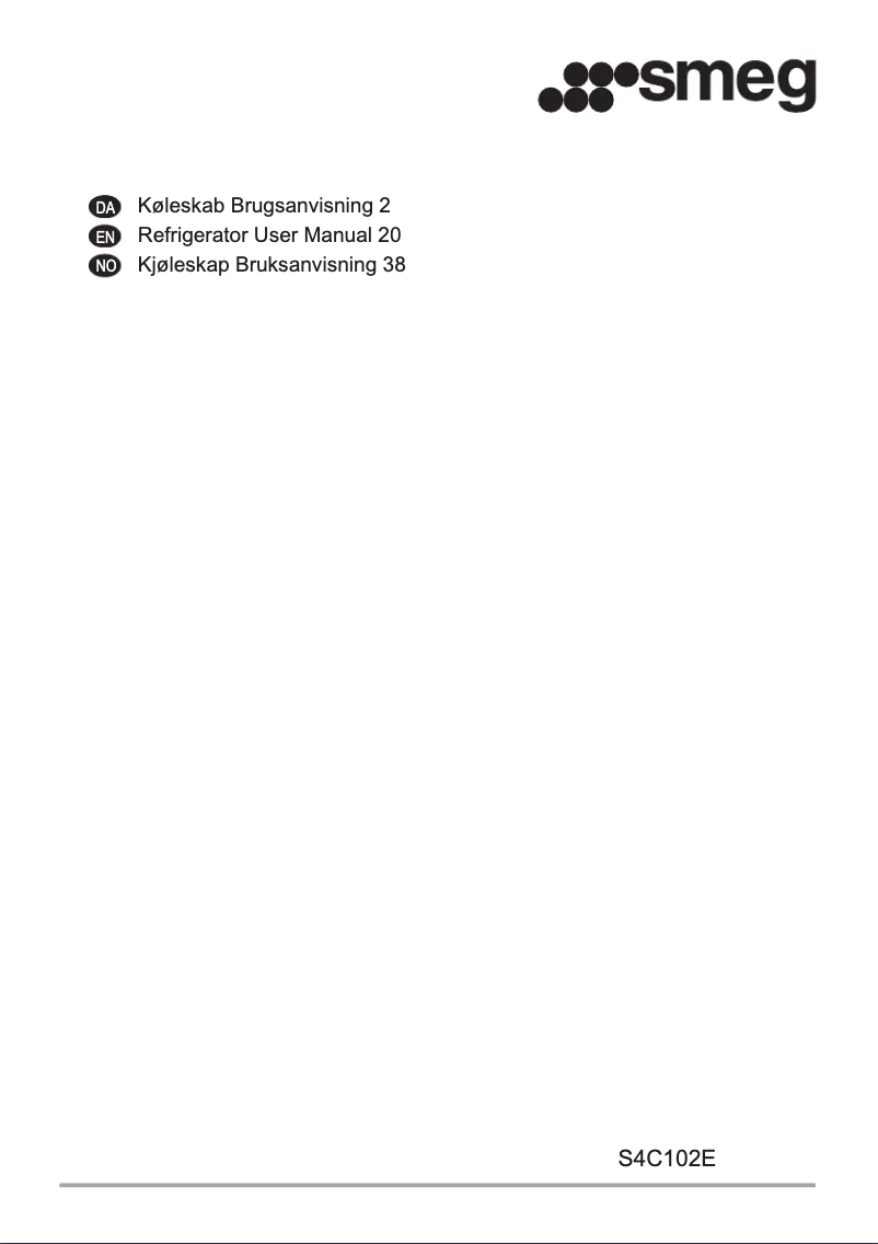 Page 1 de la notice Manuel utilisateur Smeg S4C102E