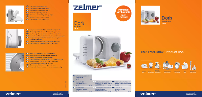 Page 1 de la notice Manuel utilisateur Zelmer Doris 393