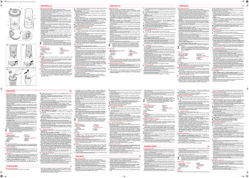 Image de la première page du manuel de l'appareil BV5701