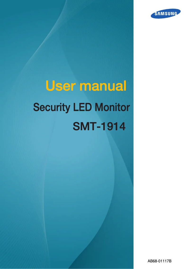 Page 1 de la notice Manuel utilisateur Samsung SMT-1914