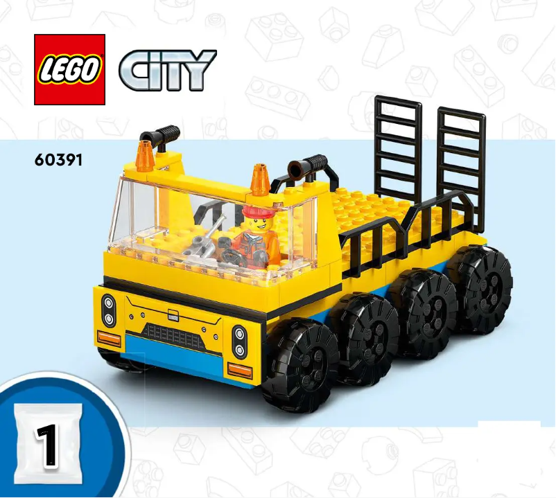Page n°1 - Manuel utilisateur Lego City 60391