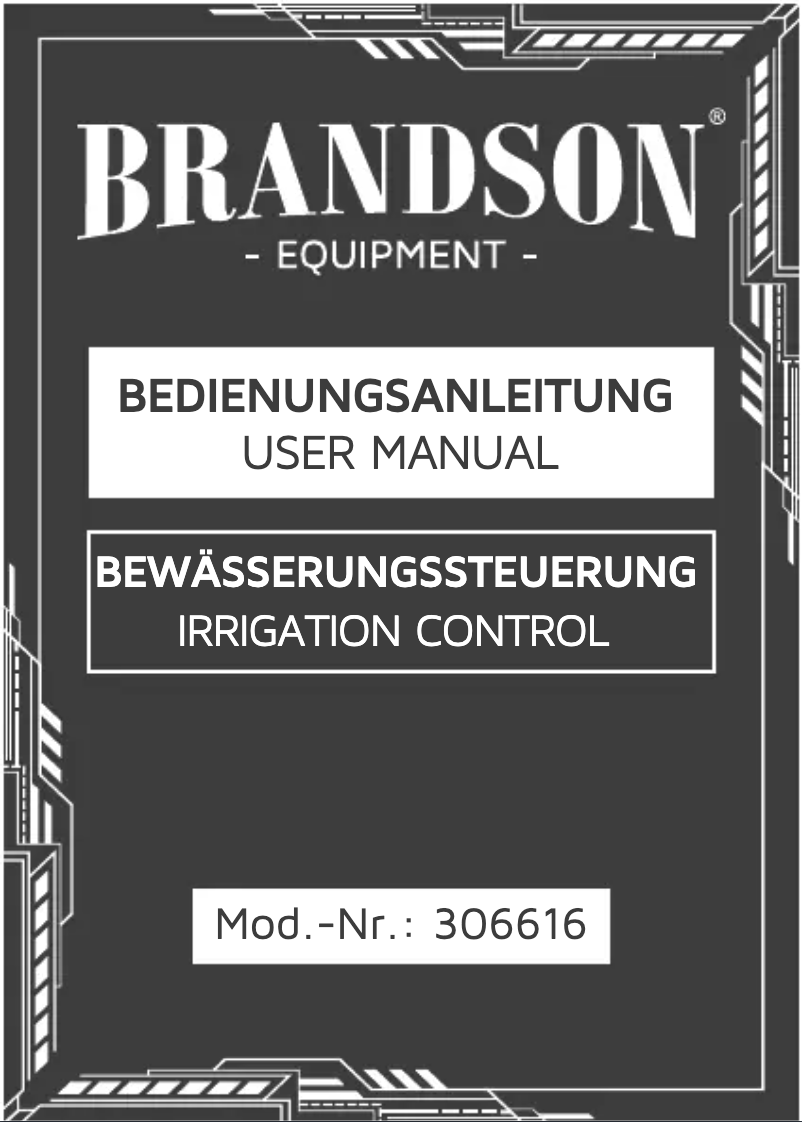 Page 1 de la notice Manuel utilisateur Brandson 306616