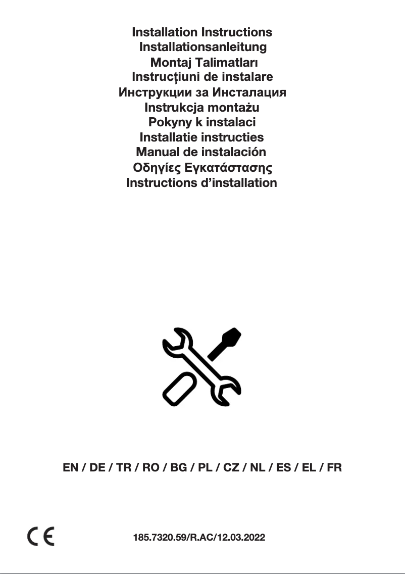 Page n°1 - Guide d'installation Beko BHCB96641BBHS