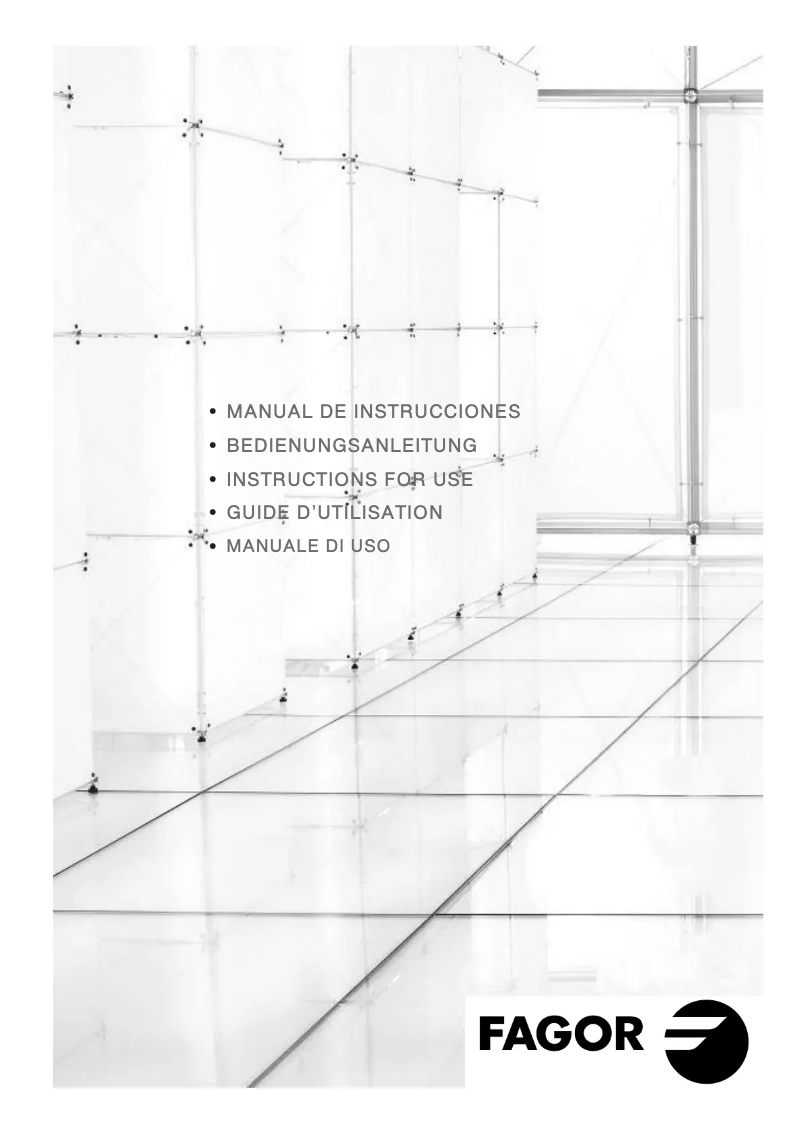 Page n°1 - Manuel utilisateur Fagor FET-6412WS