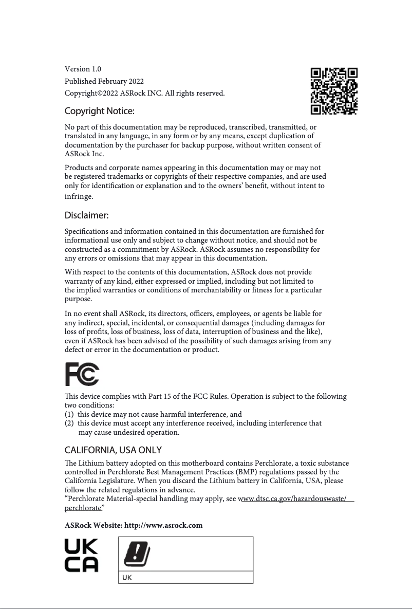 Image de la première page du manuel de l'appareil WRX80 Creator