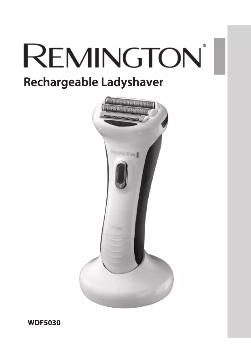 Page 1 de la notice Manuel utilisateur Remington Lady WDF5030