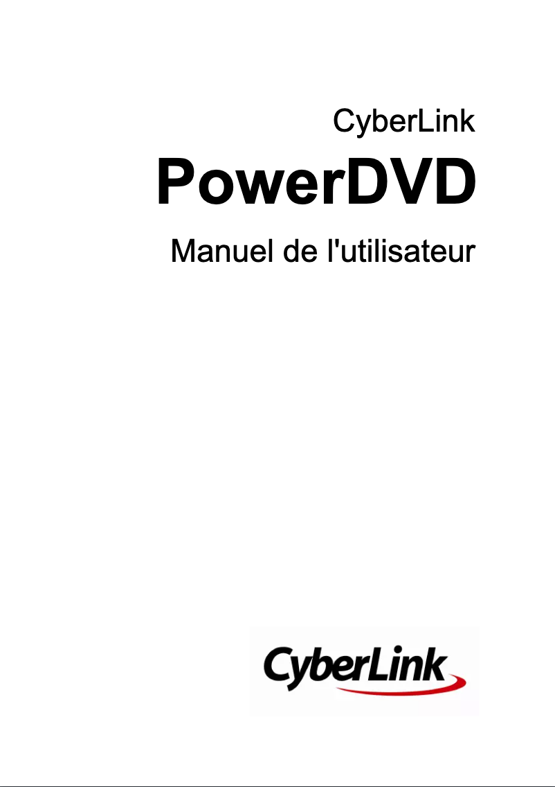 Imagen de la primera página del manual del dispositivo PowerDVD 14