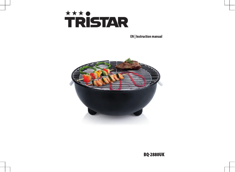 Página 1 del manual Manual de usuario TriStar BQ-2880UK