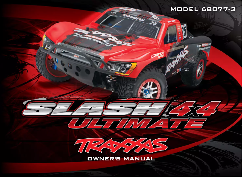 Image de la première page du manuel de l'appareil Slash 4X4 Ultimate