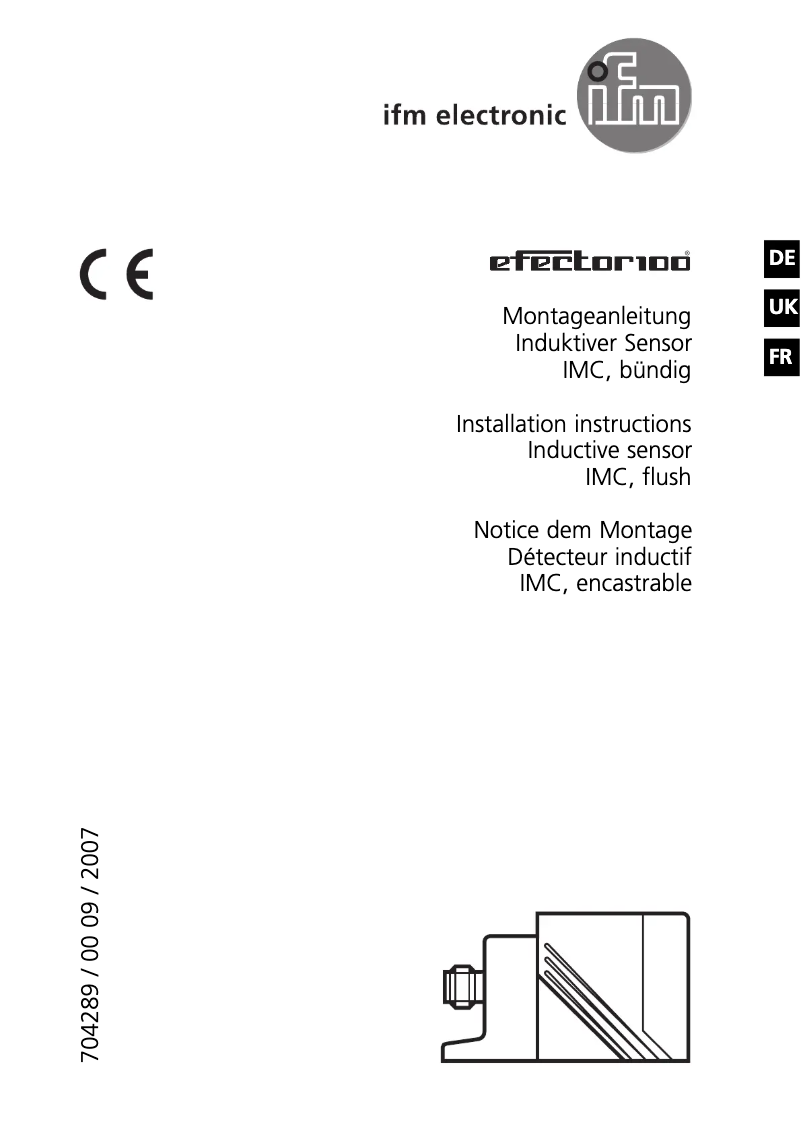 Page n°1 - Manuel utilisateur IFM IM5057