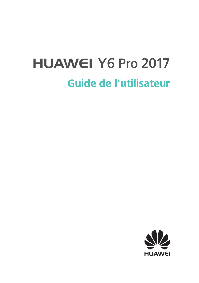 Page 1 de la notice Manuel utilisateur Huawei Nova Lite