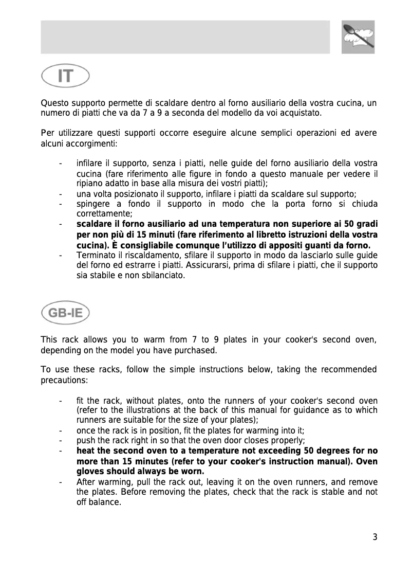 Image de la première page du manuel de l'appareil PR9A3