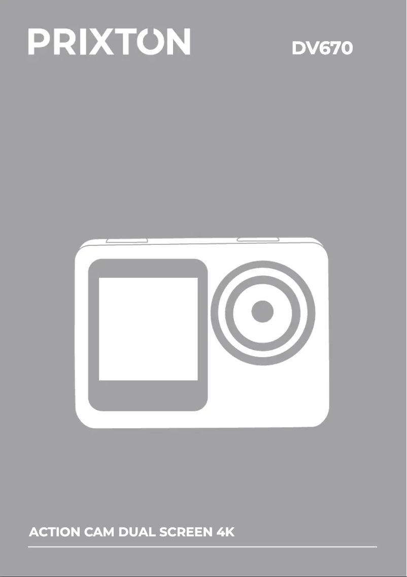 Page 1 de la notice Manuel utilisateur Prixton DV670