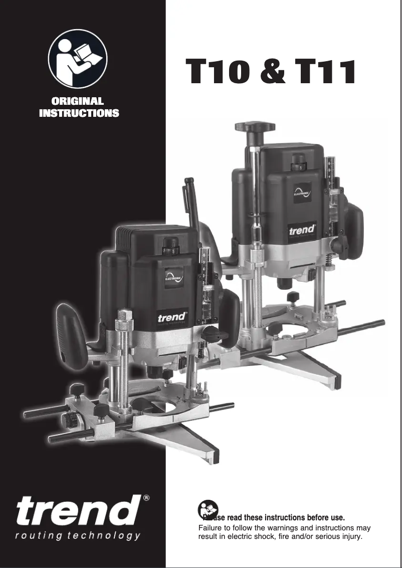 Imagen de la primera página del manual del dispositivo T10