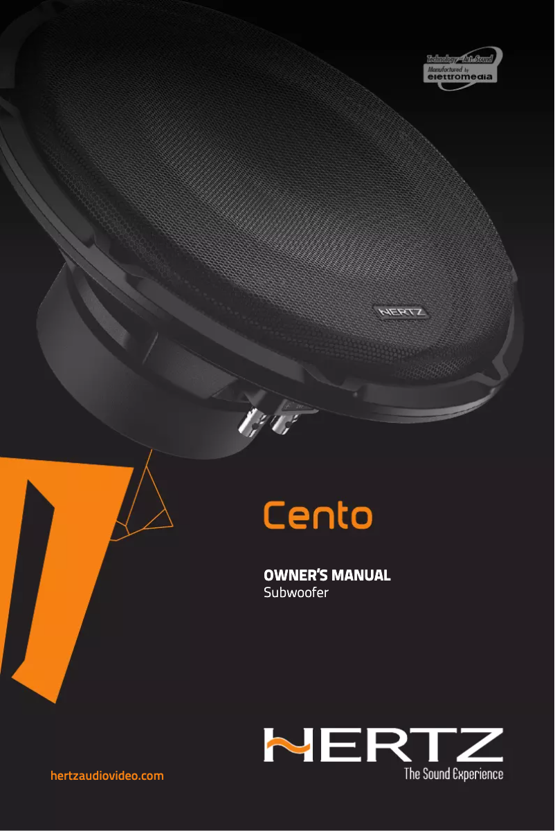 Page n°1 - Fiche technique Hertz Cento CS 250 S2
