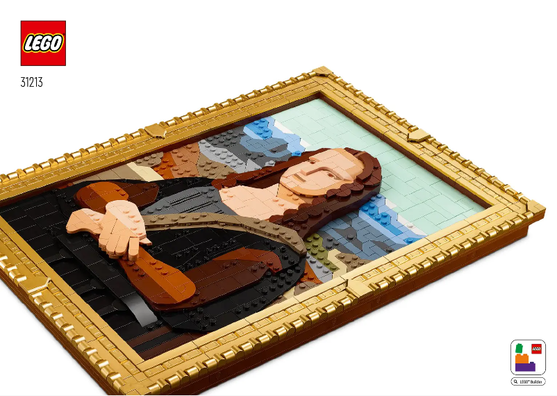 Page n°1 - Manuel utilisateur Lego Art 31213