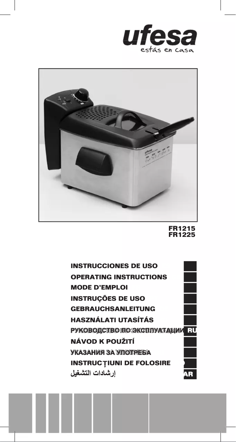 Página 1 del manual Manual de usuario Ufesa FR1215