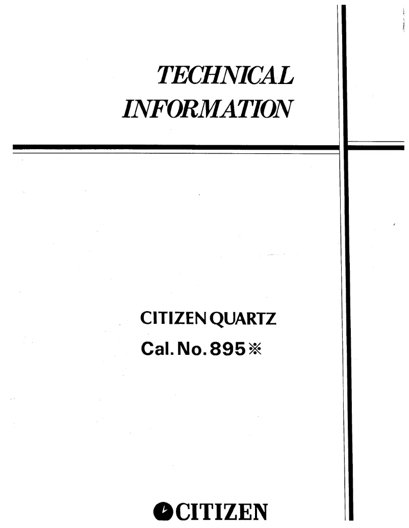 Image de la première page du manuel de l'appareil CAL 8952