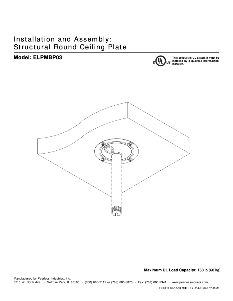 Page 1 de la notice Manuel utilisateur Epson ELPMBP03