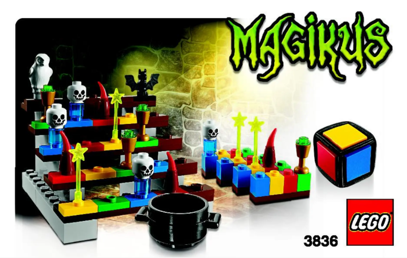 Page 1 de la notice Manuel utilisateur Lego Games 3836