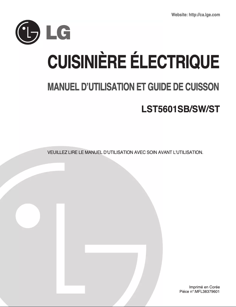Página 1 del manual Manual de usuario LG LEFF0220