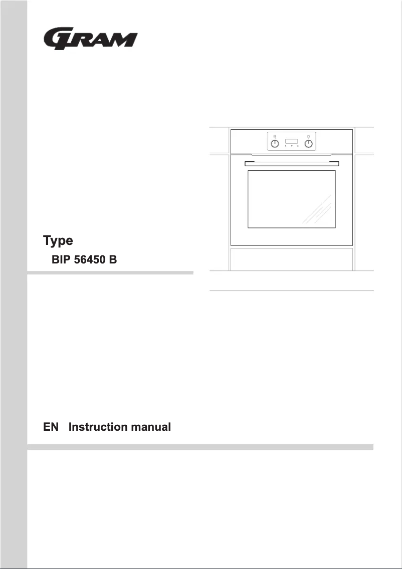 Page 1 de la notice Manuel utilisateur Gram BIP 56450 B