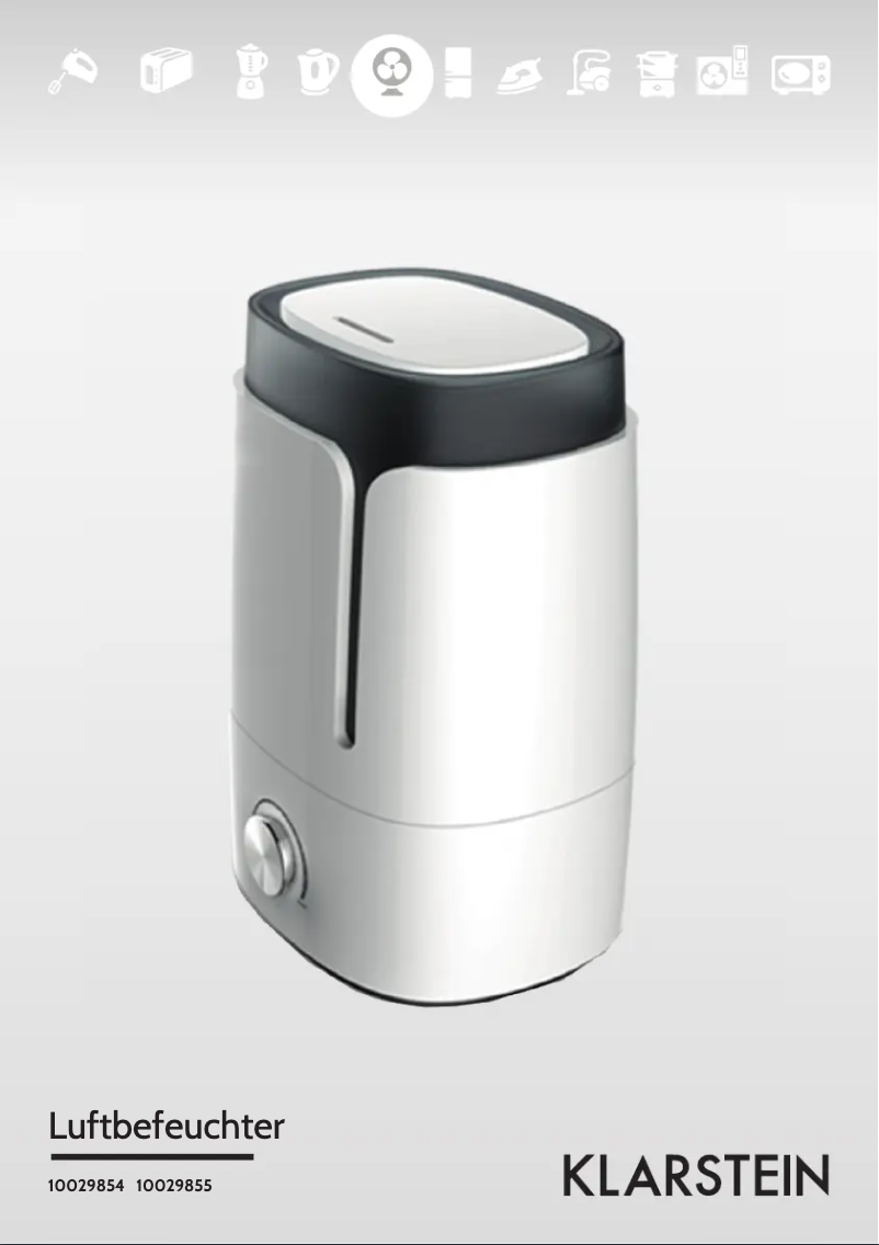 Page 1 de la notice Manuel utilisateur Klarstein 10029854