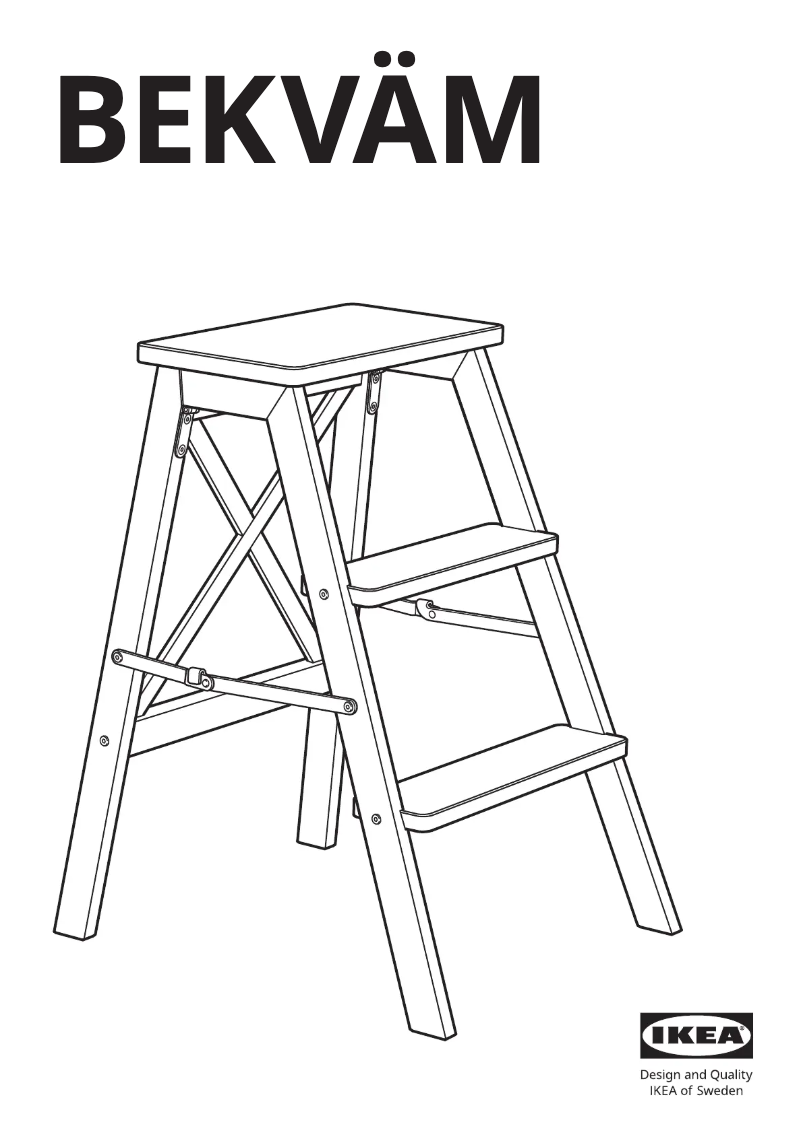 Página 1 del manual Manual de usuario Ikea BEKVÄM 901.904.11