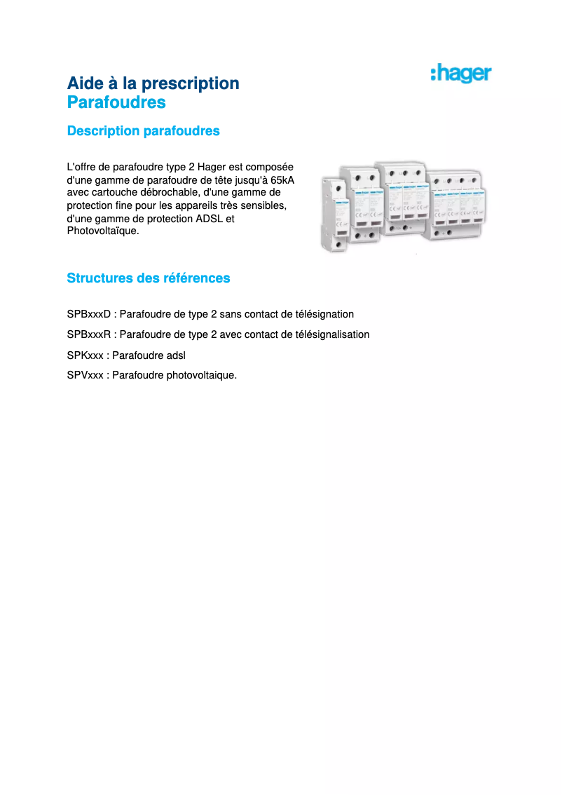 Image de la première page du manuel de l'appareil SPB240R