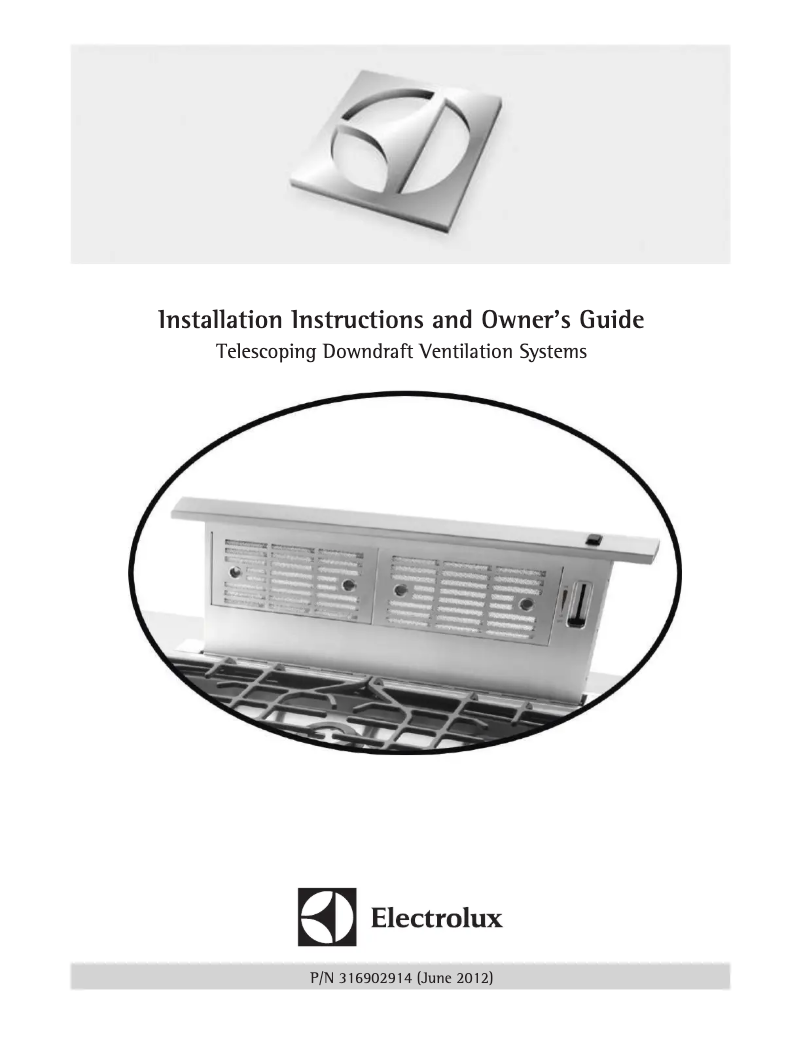Page n°1 - Guide d'installation Electrolux EI30DD10KS