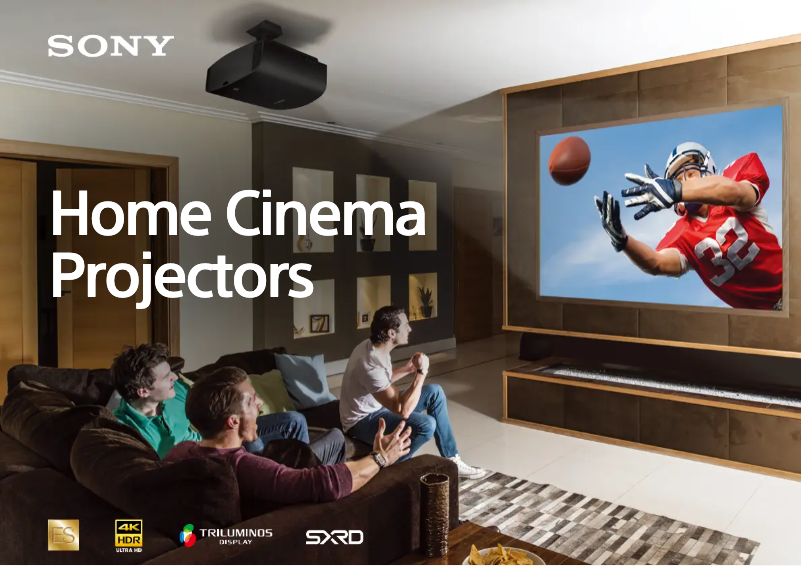 Page 1 de la notice Brochure Sony VPL-VW365ES