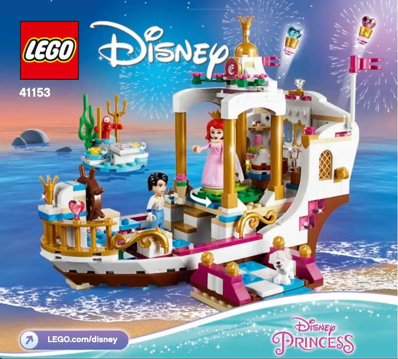 Page 1 de la notice Manuel utilisateur Lego Disney 41153