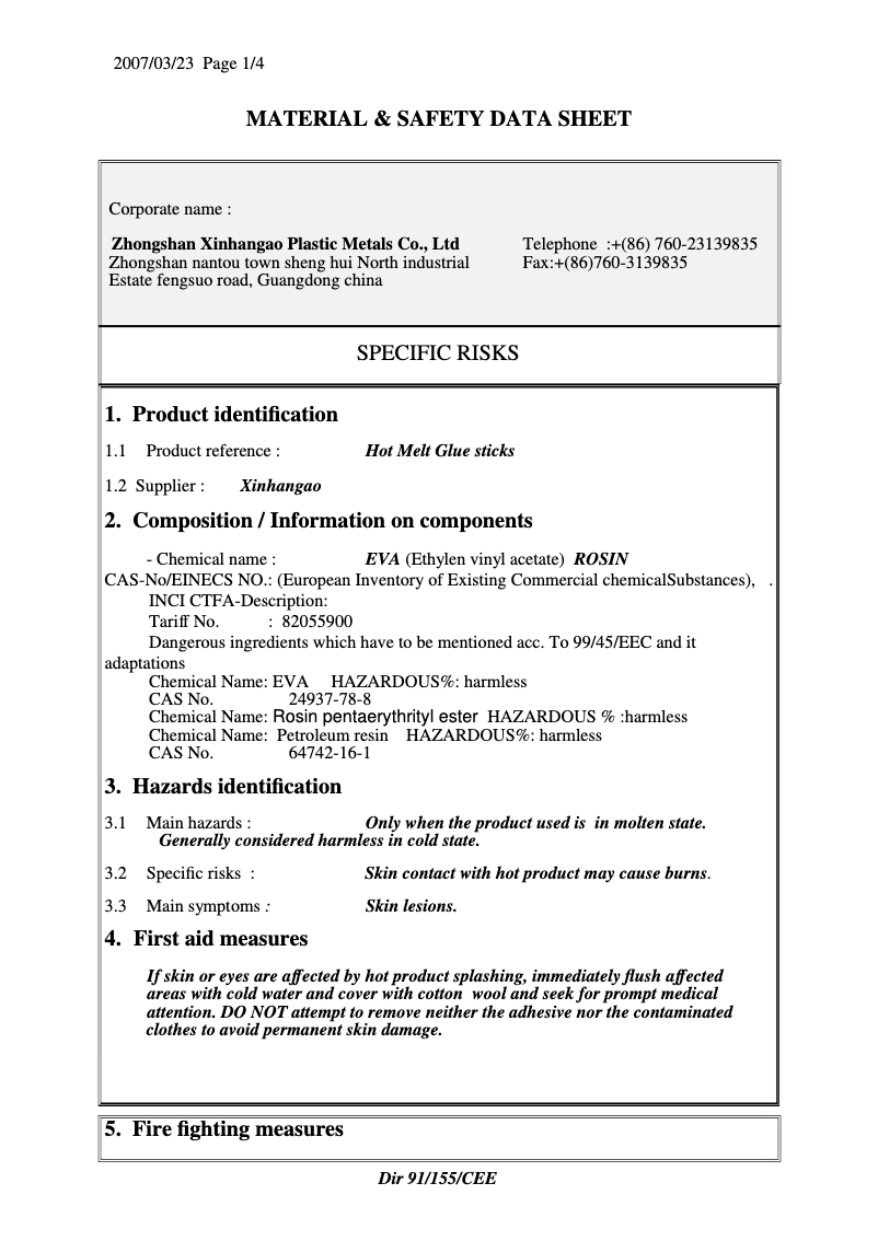 Page 1 de la notice Instructions de sécurité Cocraft HG 80