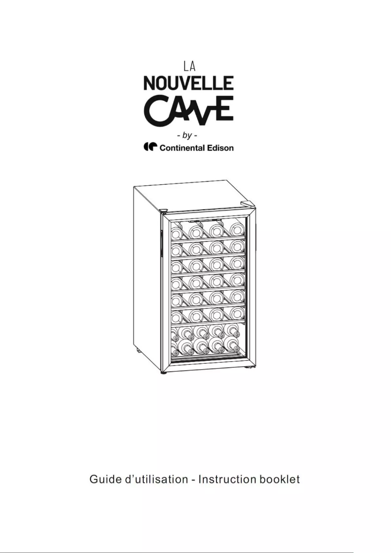 Image de la première page du manuel de l'appareil CECWC52B