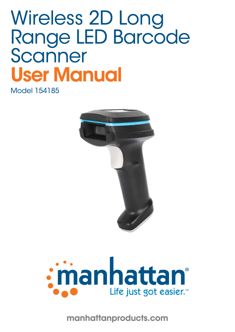 Page 1 de la notice Manuel utilisateur Manhattan 154185