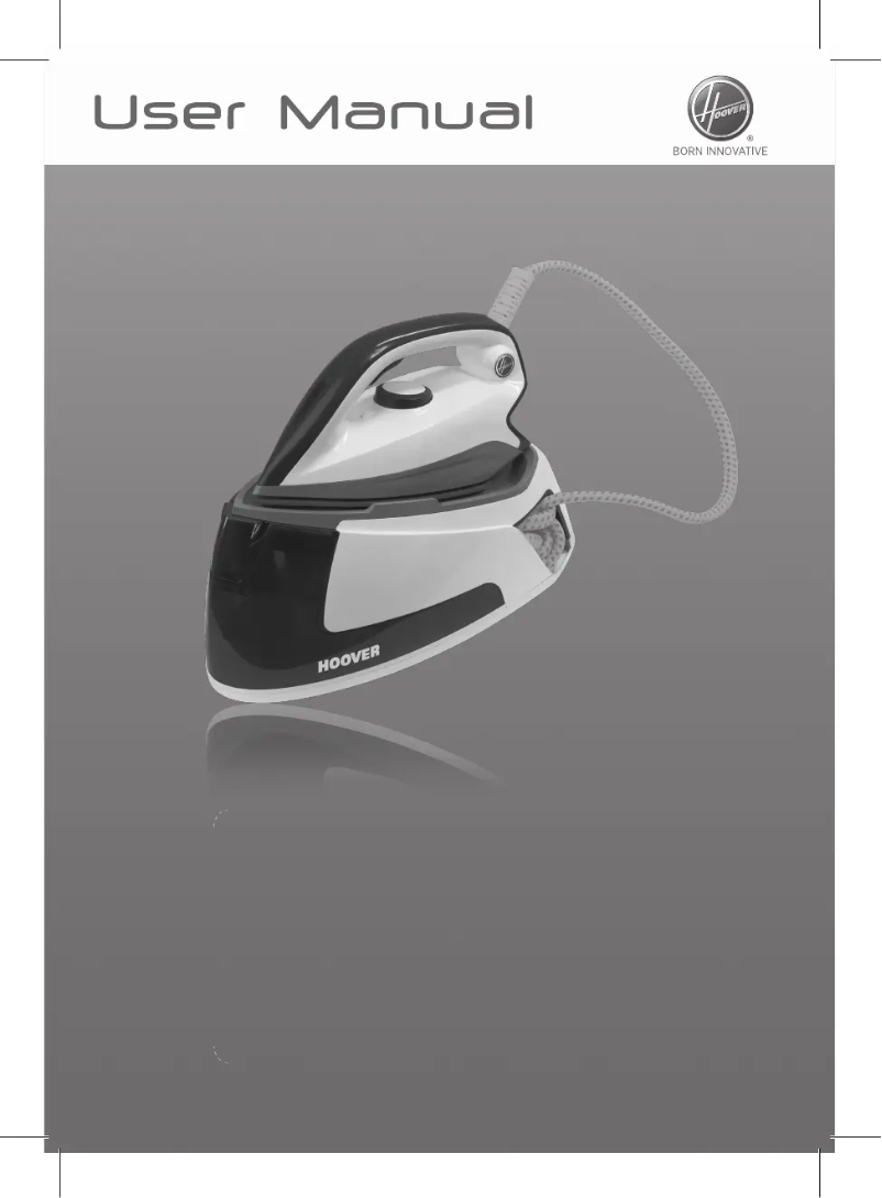 Página 1 del manual Manual de instrucciones Hoover IronVision PMP2400 011